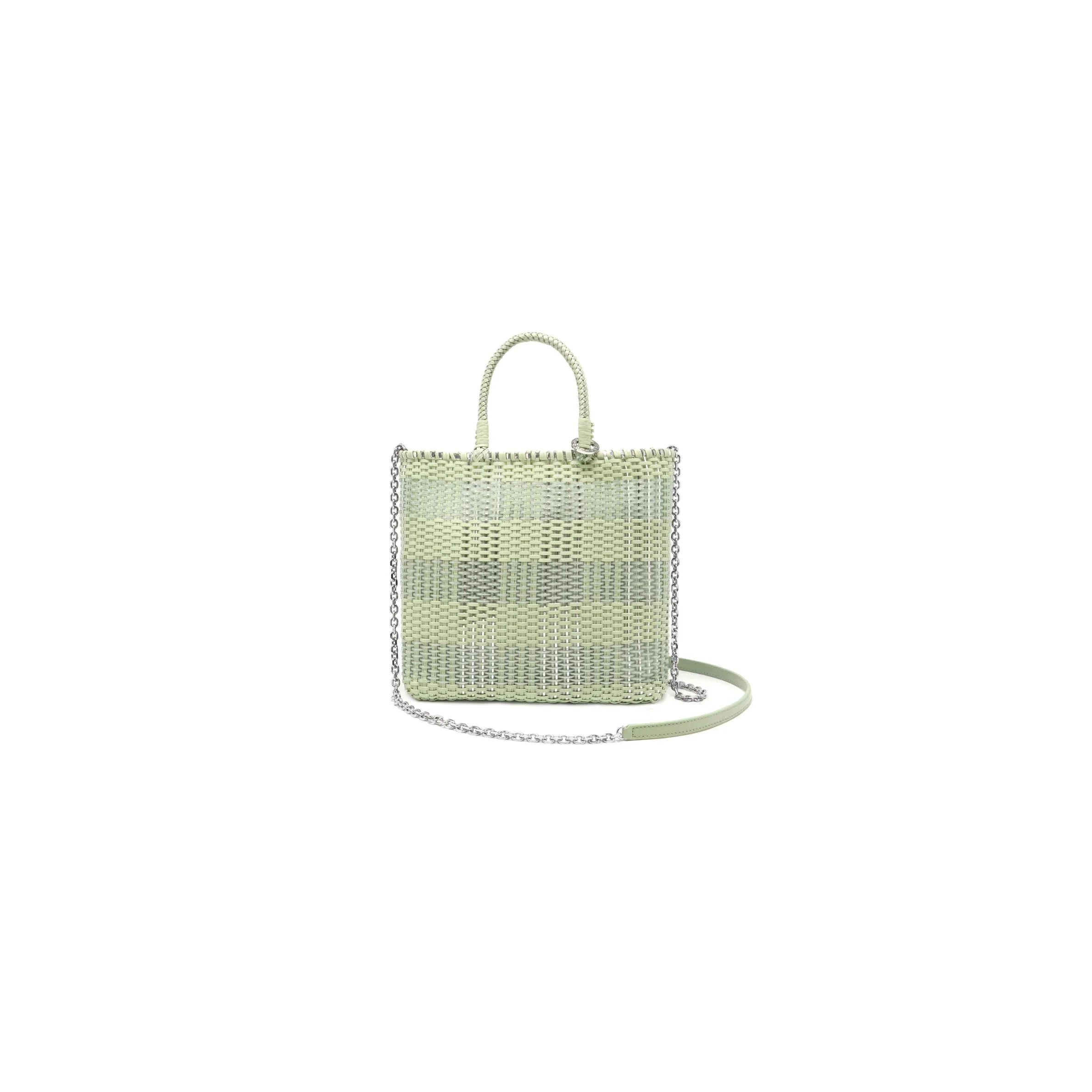 ANTEPRIMA_WIREBAG_INTRECCIO_TARTAN_PB24SGZ0HJ_Crossbody_Bag_silver-gray-green-mint-green