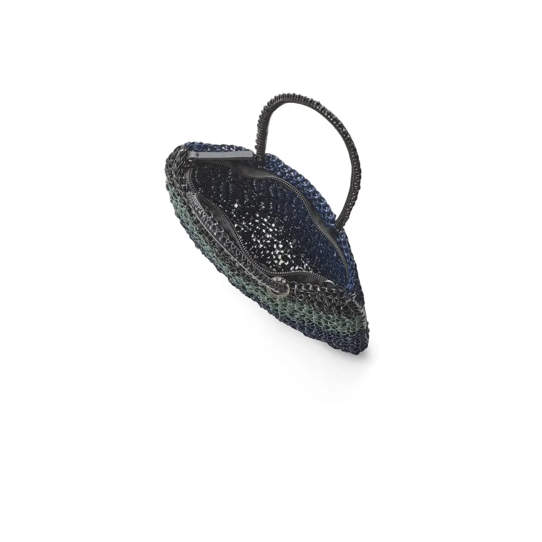 IZUMI KATO STANDARD Z PB25FMT4K7 Crossbody Bag solid-black-smoke-gray-midnight-blue fish WIREBAG