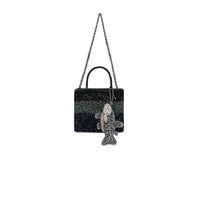 IZUMI KATO STANDARD Z PB25FMT4K7 Crossbody Bag solid-black-smoke-gray-midnight-blue fish WIREBAG
